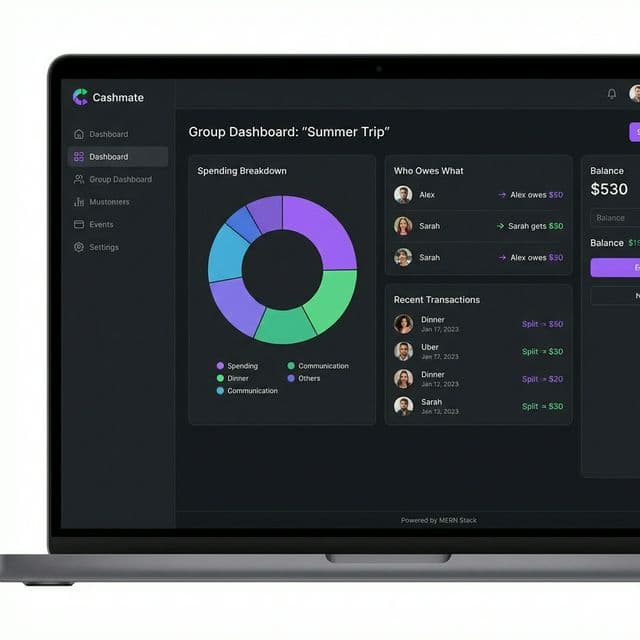 Cashmate: Cash Sharing Platform