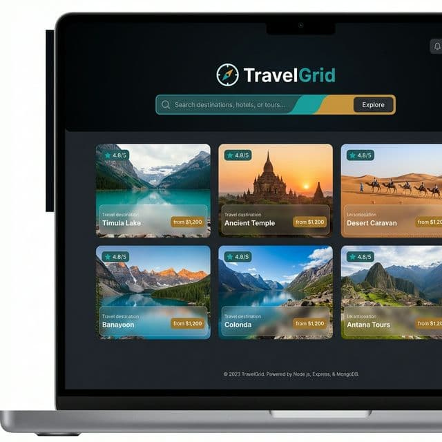 TravelGrid: Travel Listing Platform